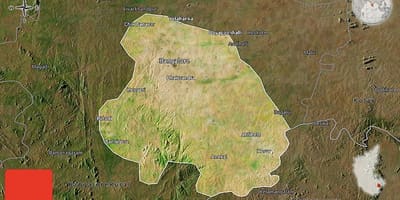 سیٹلائٹ نقشہ کی بنگلور