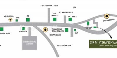 Vishweshwaraya ترتیب نقشہ